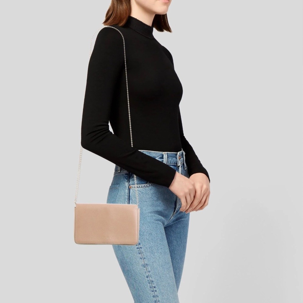 Kate Spade New York Shirley Leather Chain Wallet Crossbody Bag EUC